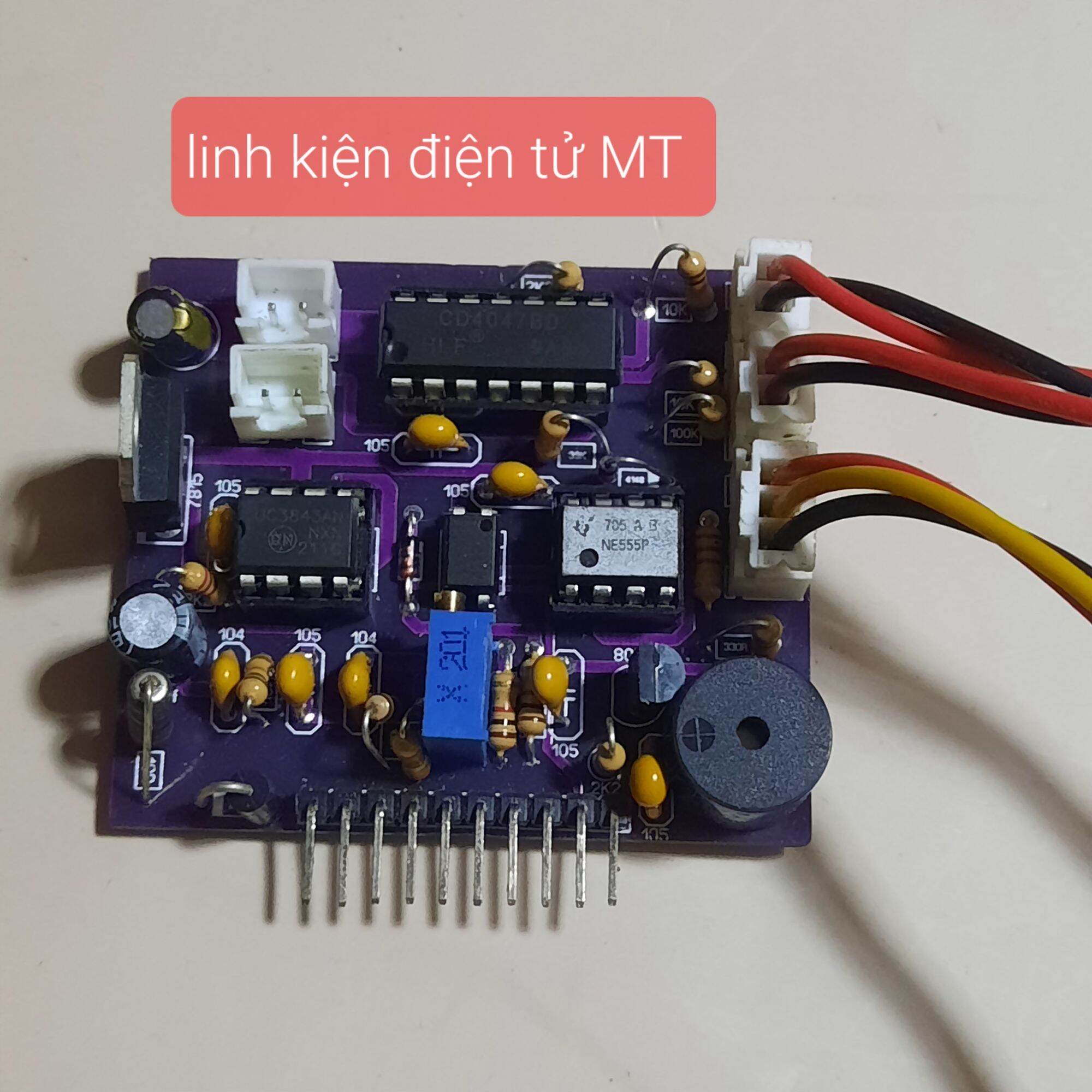 Bo lái IGBT 3 chế độ 4047 và 555 có thả cáp