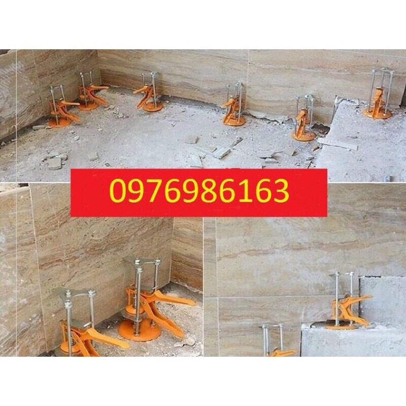 Con đội gạch dùng trong thi công ốp lát nhà tắm nhà vệ sinh - kích nâng gạch ốp lát 3 trụ hàng loại 1