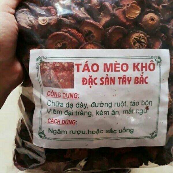 combo 3kg táo mèo khô