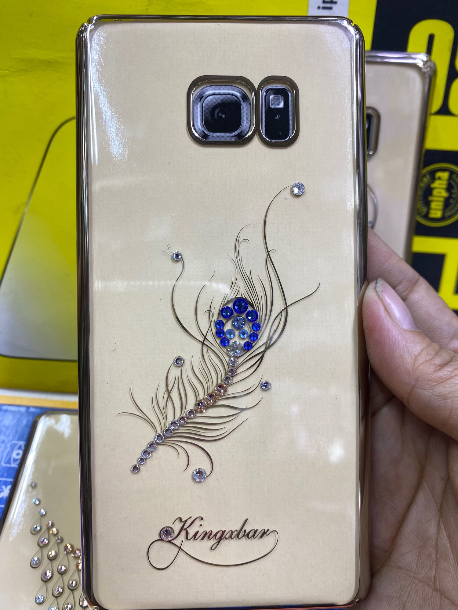 Ốp lưng Samsung Note 7/ Note Fe cứng hàng công ty chống ố vàng