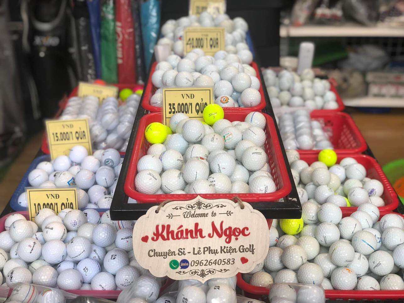 Combo 10 Bóng Golf Titleist Pro V1 Chính Hãng Đã Qua Sử Dụng