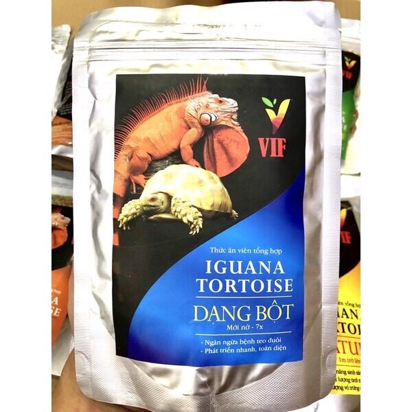 VIF- thức ăn tổng hợp cho Iguana và rùa cạn Dạng bột