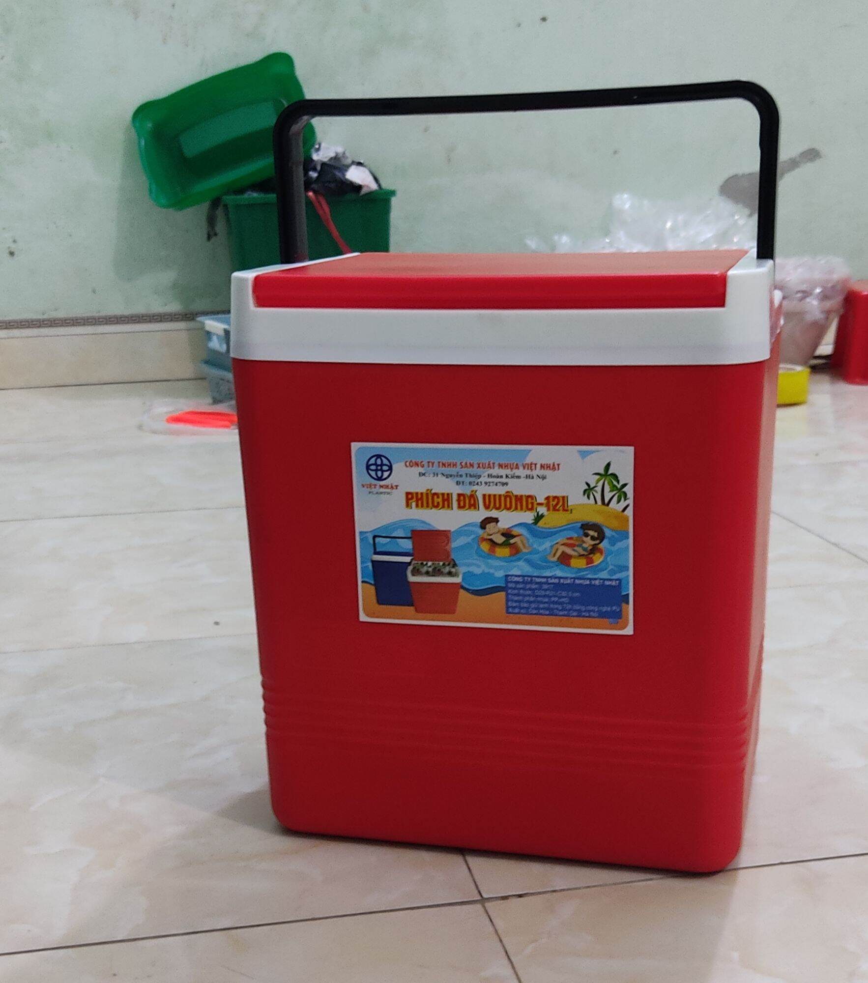 Phích đá vuông 12 lít hàng cao cấp việt nhật