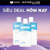 Bộ 3 Chai Nước Tẩy Trang Mắt và Môi Chuyên Dụng 2 lớp Maybelline New York Eye & Lip Makeup Remover 150ml