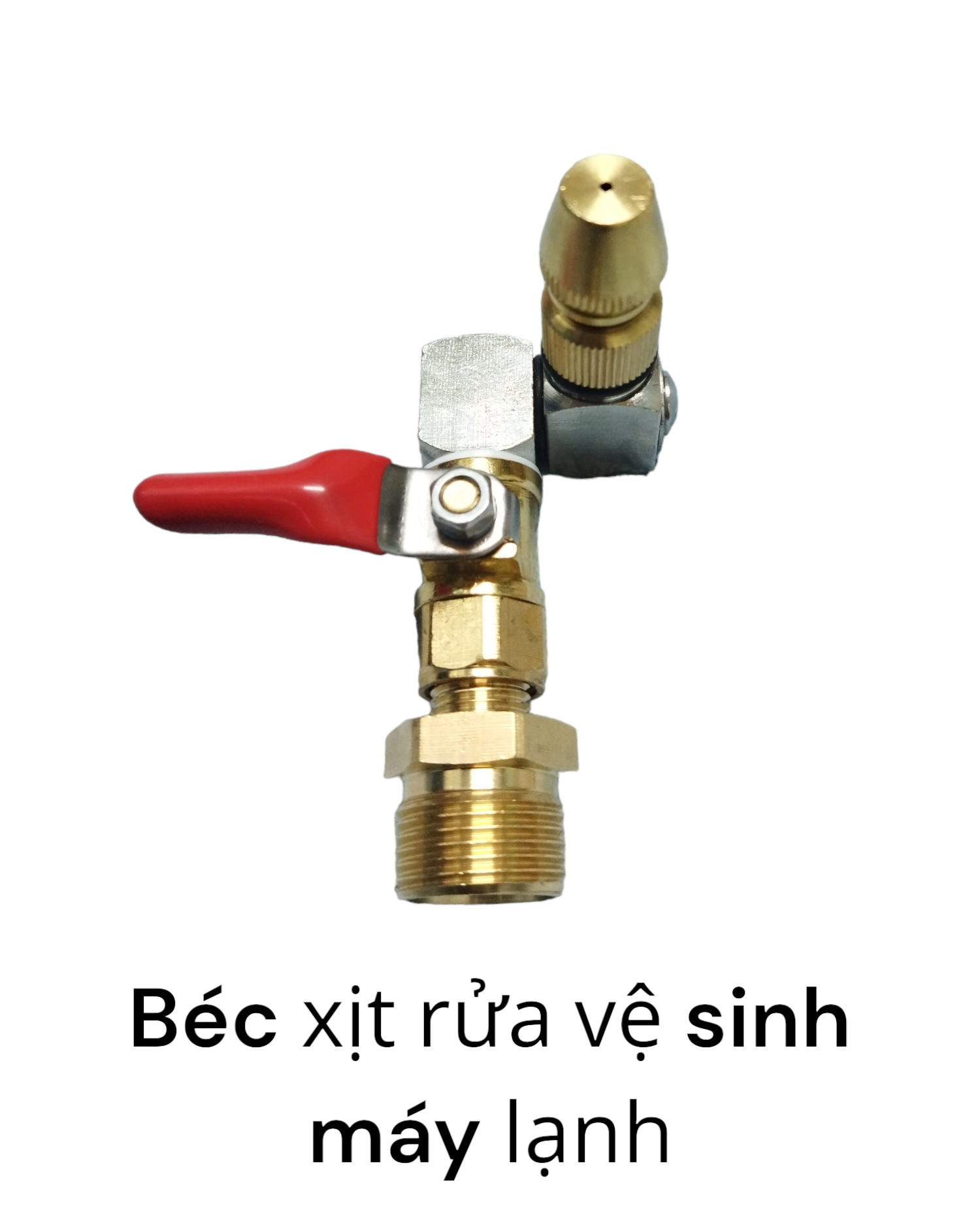 béc xịt rửa vệ sinh máy lạnh xoay 360.