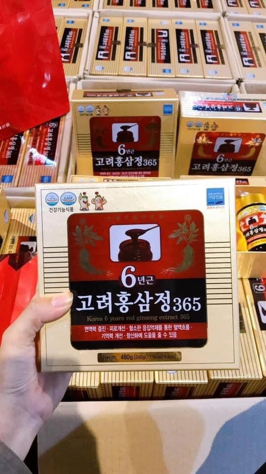 Cao Hồng Sâm 365 Hàn Quốc (Hộp 2 lọ)