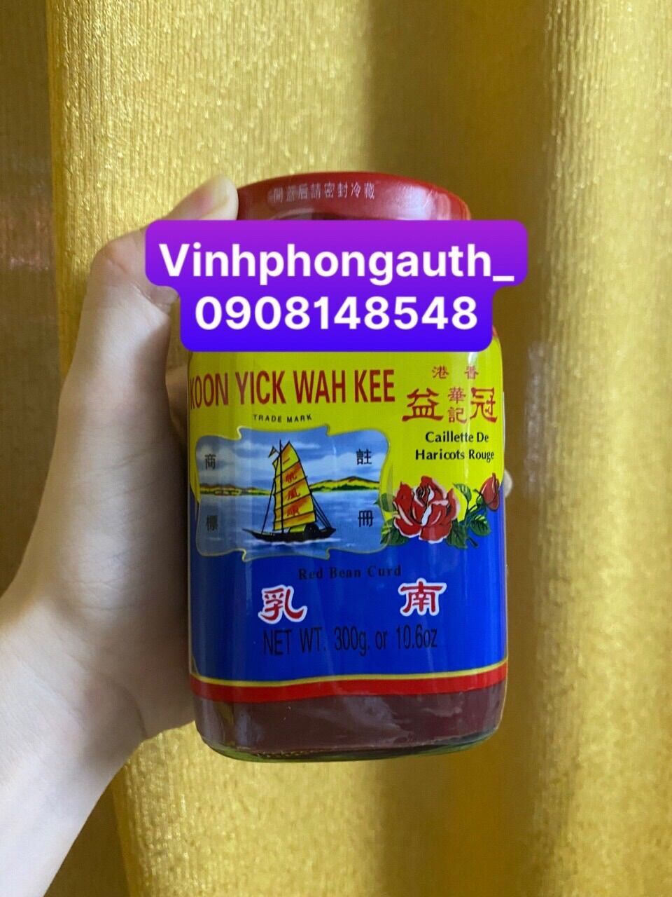 Chao đỏ hong kong 300gr