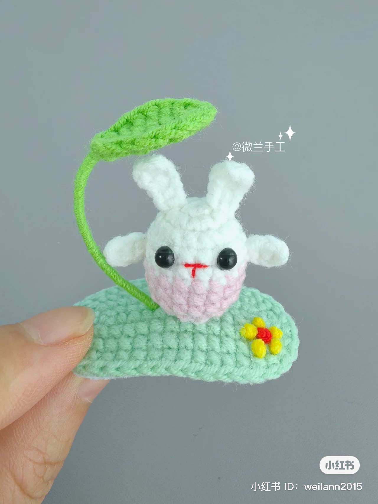 Kẹp tóc totoro /thỏ /ếch -kẹp tóc len handmade(1kẹp ạ)