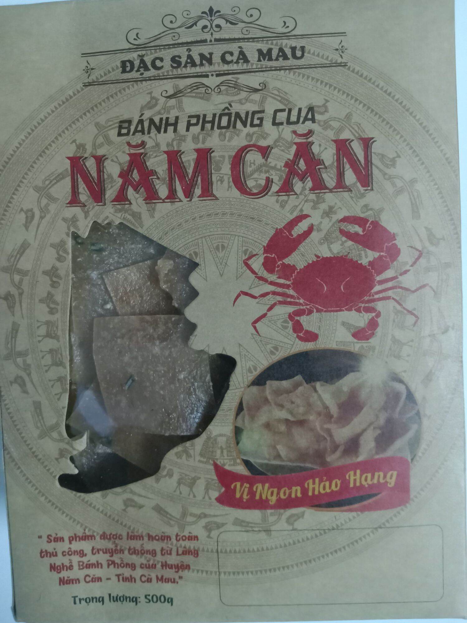 Bánh phồng cua năm căn