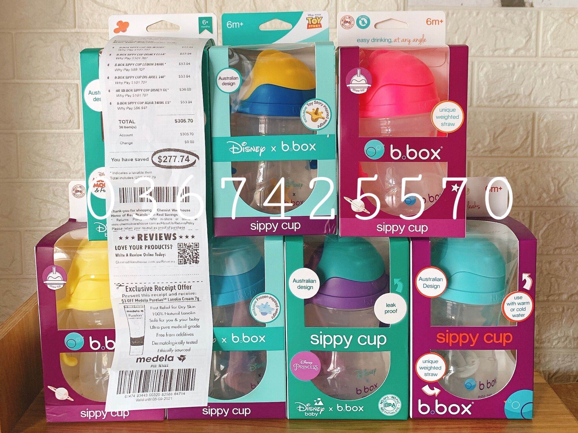 (B BOX) Bình tập uống B BOX SIPPY CUP 240ml dành cho bé 6m +