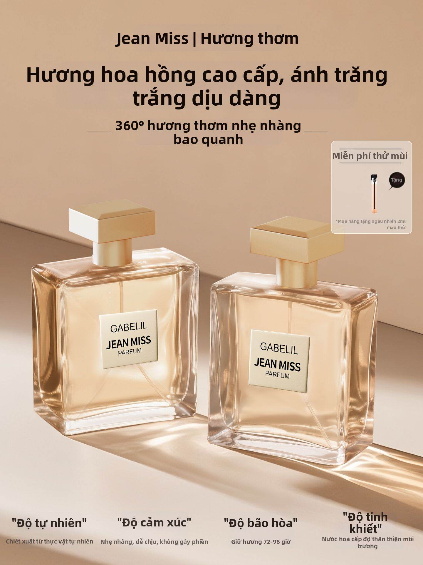 JEAN MISS | Nước Hoa Nữ Hương Hoa Dài Lâu
