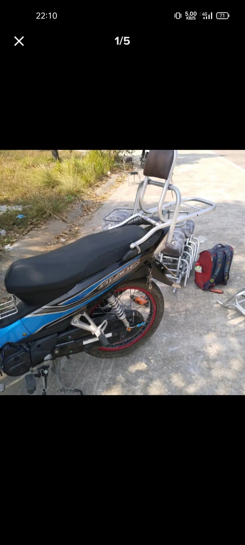 Baga phượt lắp cho xe wave blade
