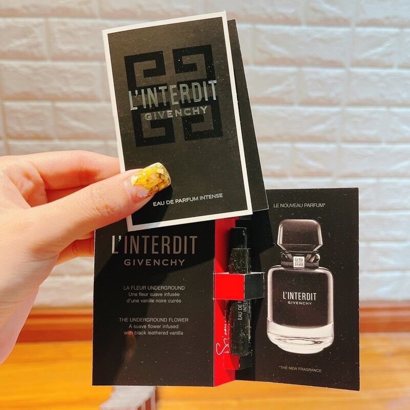 Sample mẫu thử Nước hoa Givenchy L'Interdit Eau de Parfum Intense 1ml | Vinie.minisize