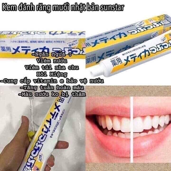 Kem đánh răng muối Nhật Bản