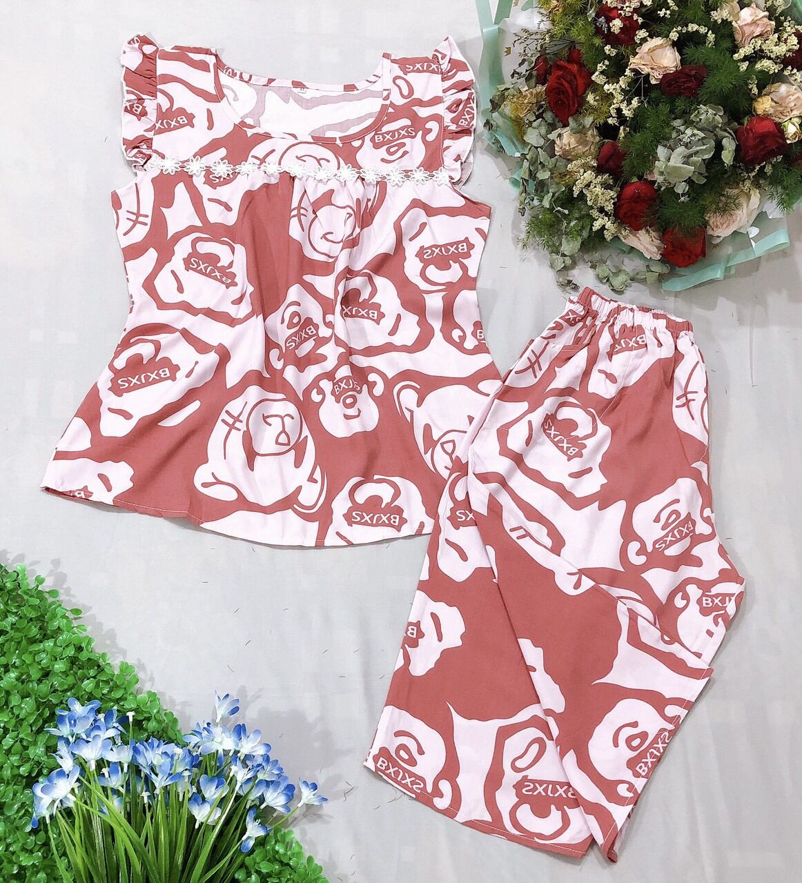 Đồ tole 2 da lỡ cho mẹ new size 45-70kg