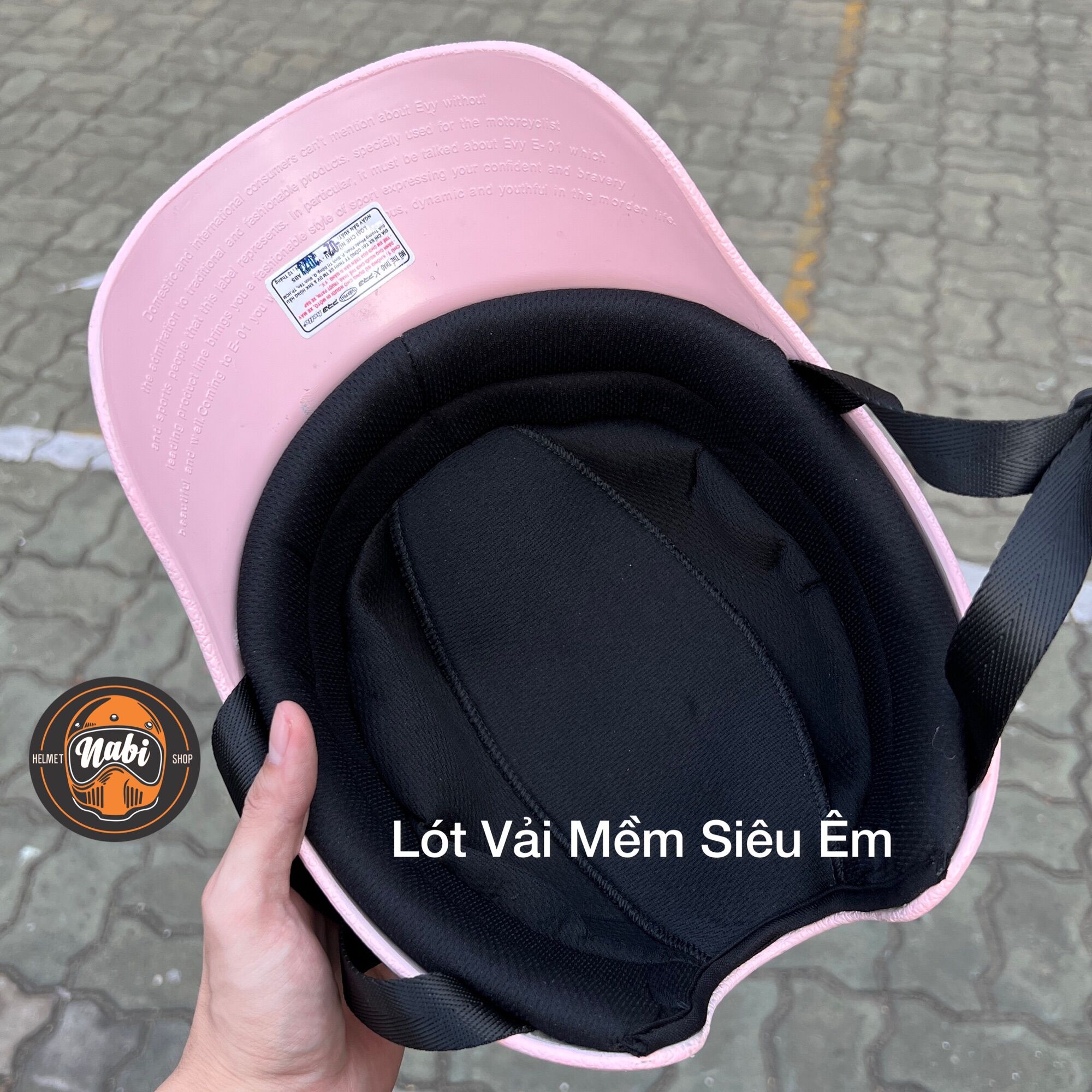 Mũ bảo hiểm lưỡi trai heo cao cấp