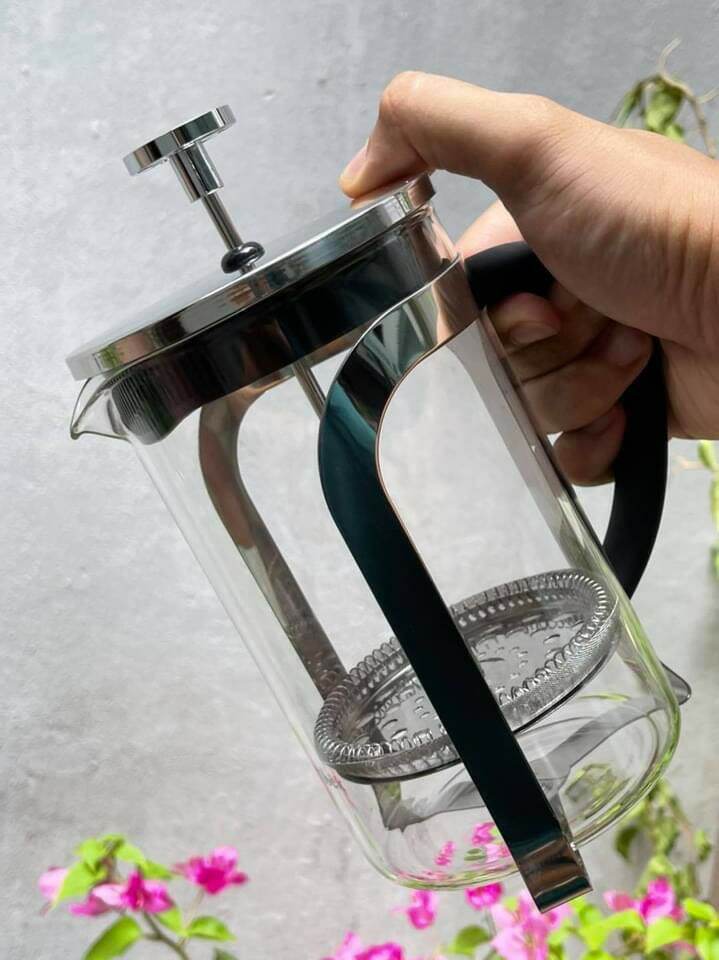 Bình Pha Trà, Cafe Bằng Thủy Tinh 800ml Lock & Lock LLG019 (cam kết hàng chuẩn, y hình)