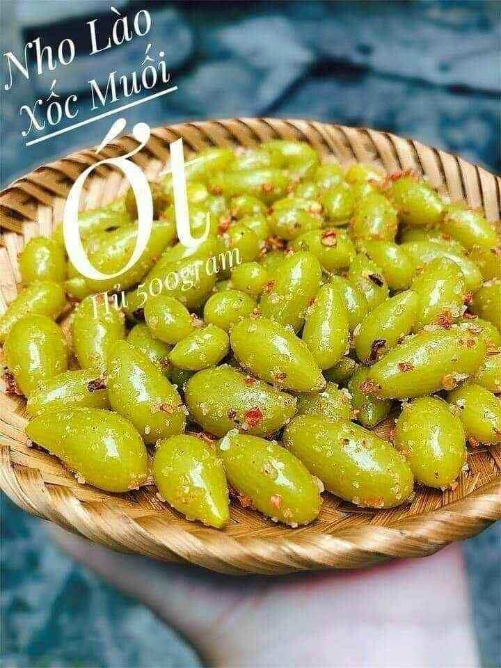 Nho Lào Muối Ớt 500gr
