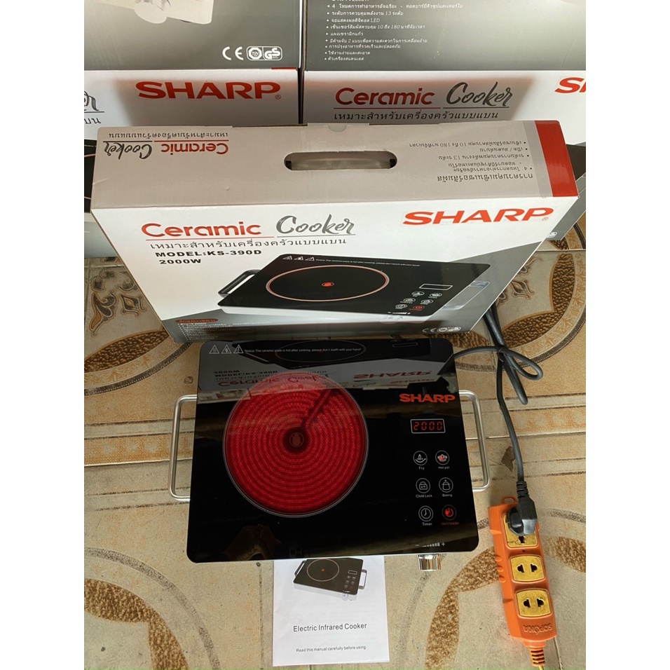 BẾP  HỒNG NGOẠI SHARP KS 3900 THÁI LAN