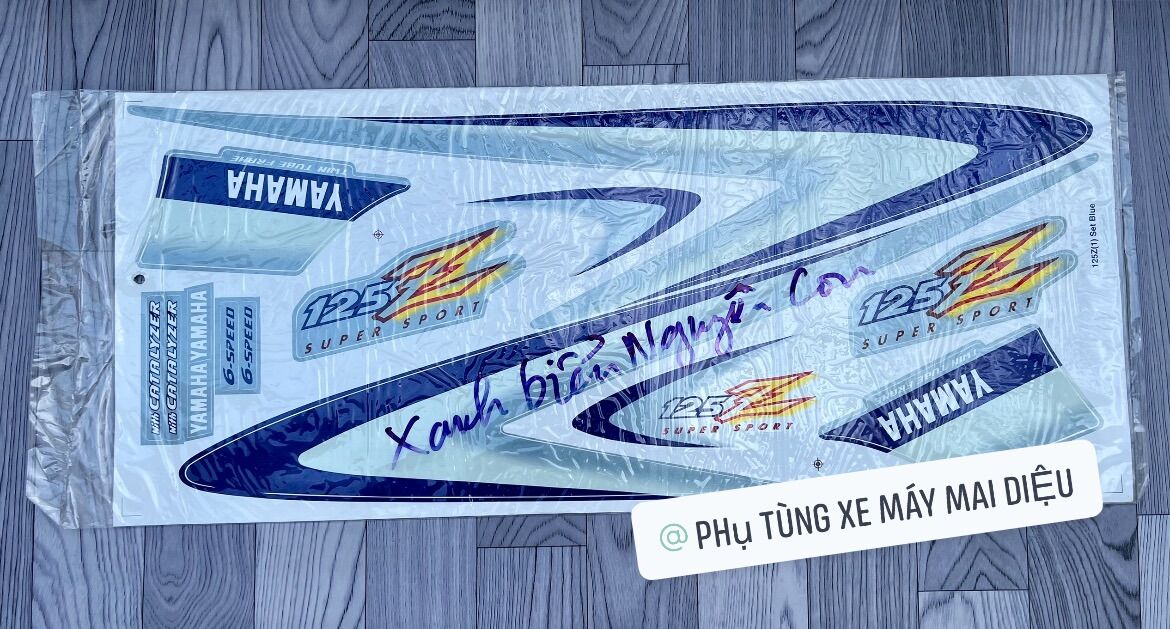 TEM SƯỜN MALAYSIA YAZ/YAZ125 ĐỜI THẤP ĐỦ MÀU