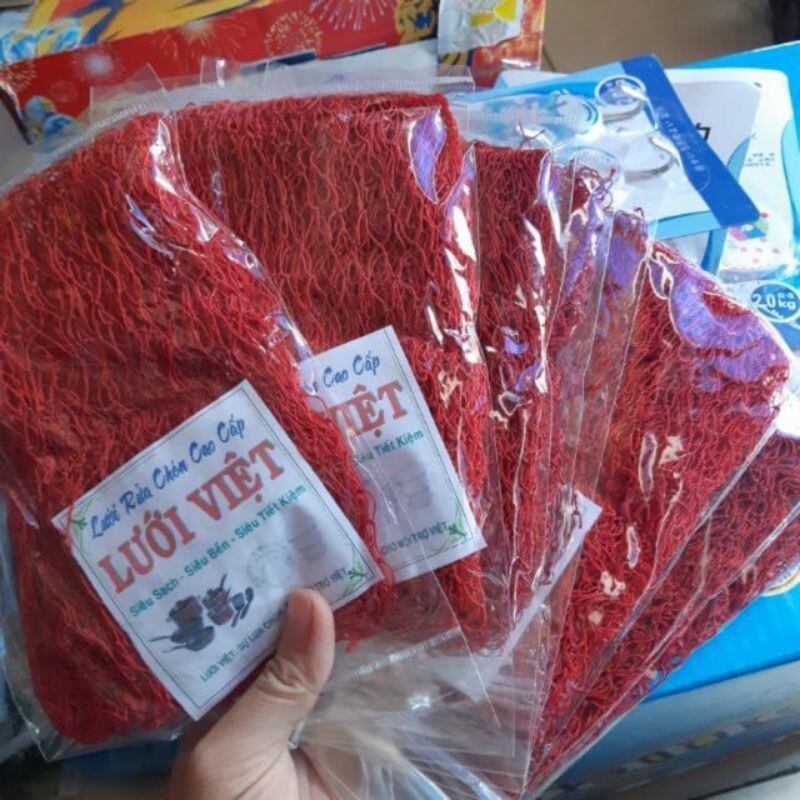 Lưới Rửa Chén Bát Siêu Sạch - Dễ Dàng Vệ Sinh