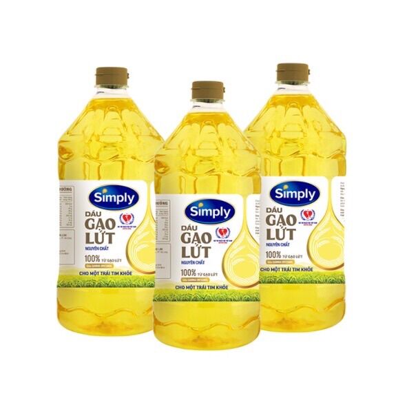 Dầu Simply gạo lứt 2L