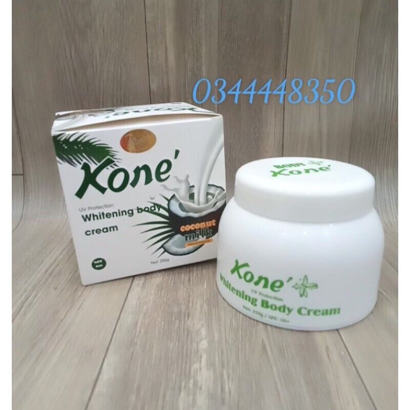 [HCM]Kem dưỡng trắng Body KONE sữa dừa