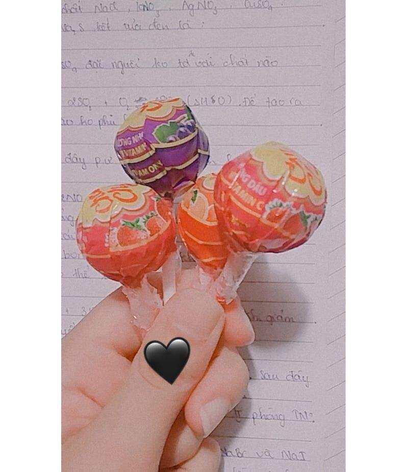 bó hoa kẹo mút siêu đẹp tình yêu 💏💕