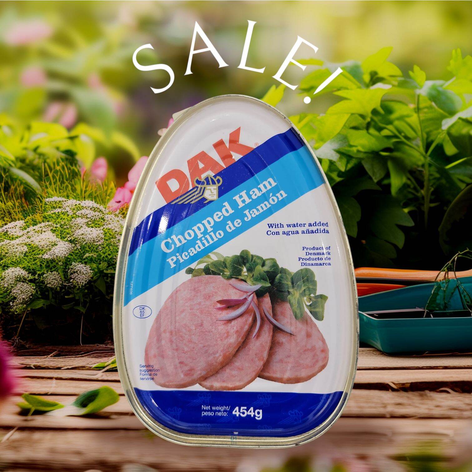 Patê thịt Heo Chopped Ham 454g – Dak