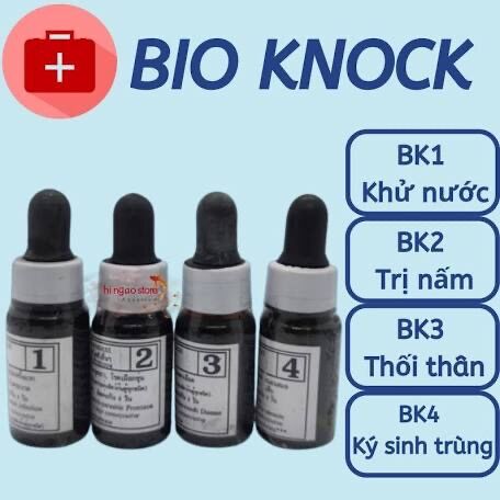 Bio knock 2,3,4 ngừa và diệt nấm hại cho cá cảnh
