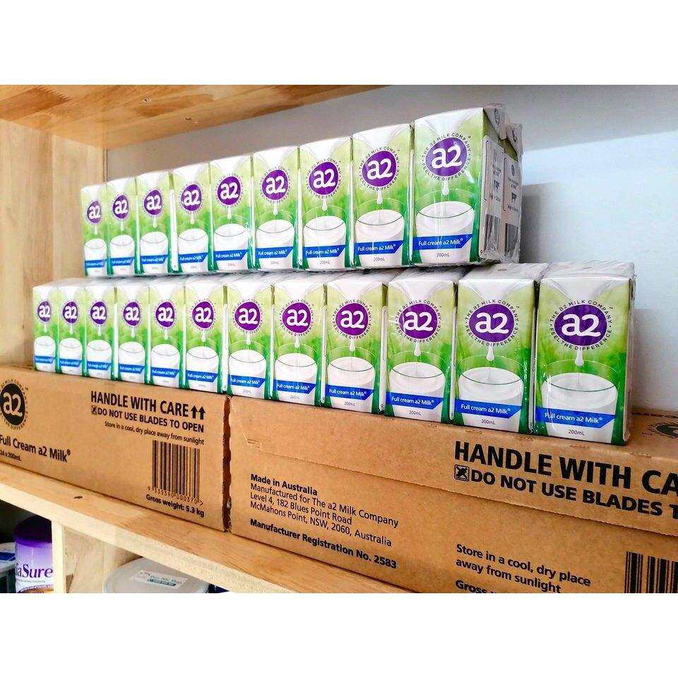 Thùng 24 Hộp Sữa Tươi A2 Úc Nguyên Kem