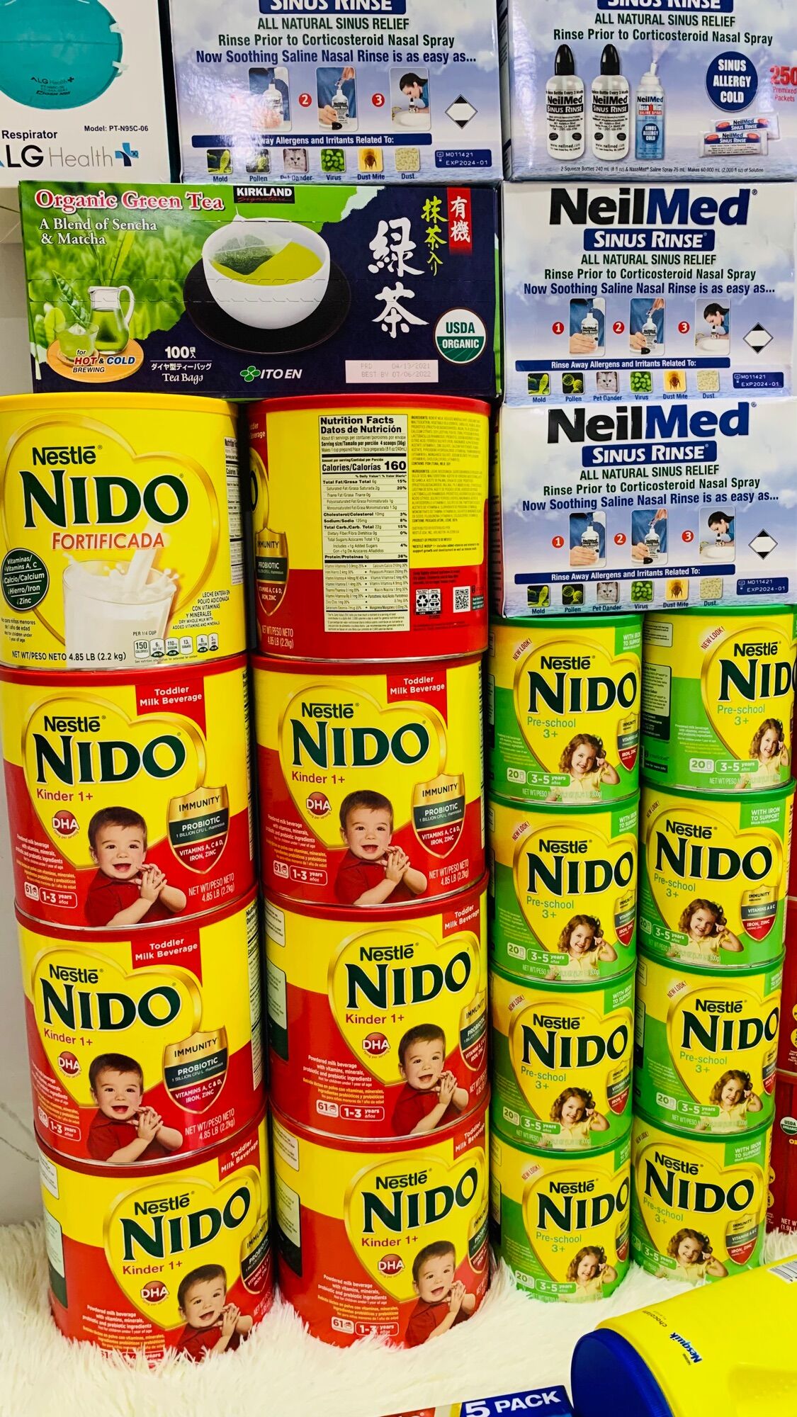 Sữa bột nido đỏ 2,2kg