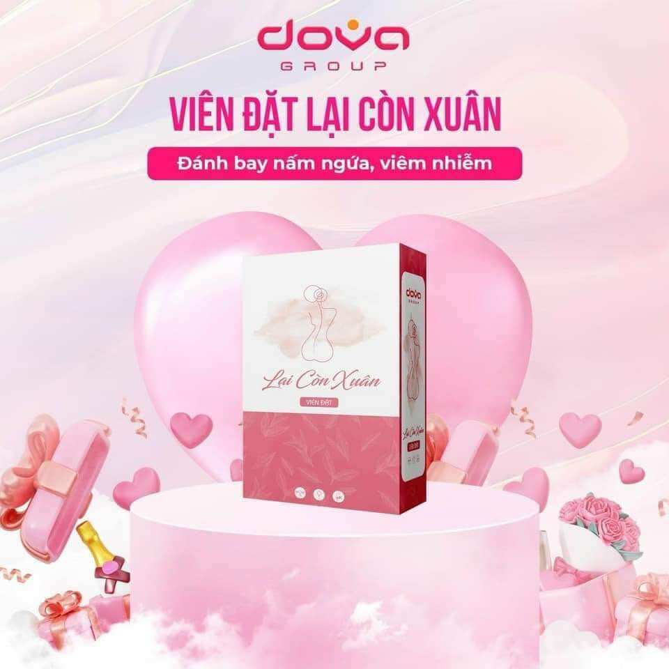 Viên đặt an phụ khoa dova hàng chuẩn