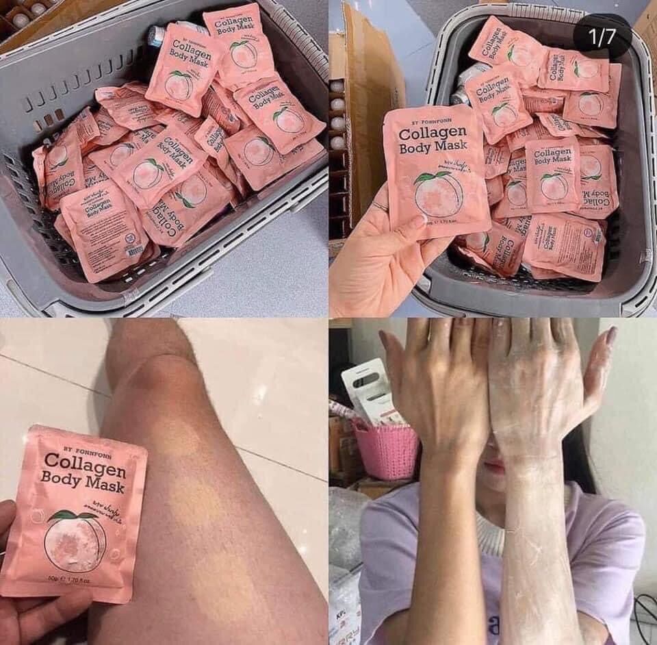 Ủ trắng đào collagen thái lan