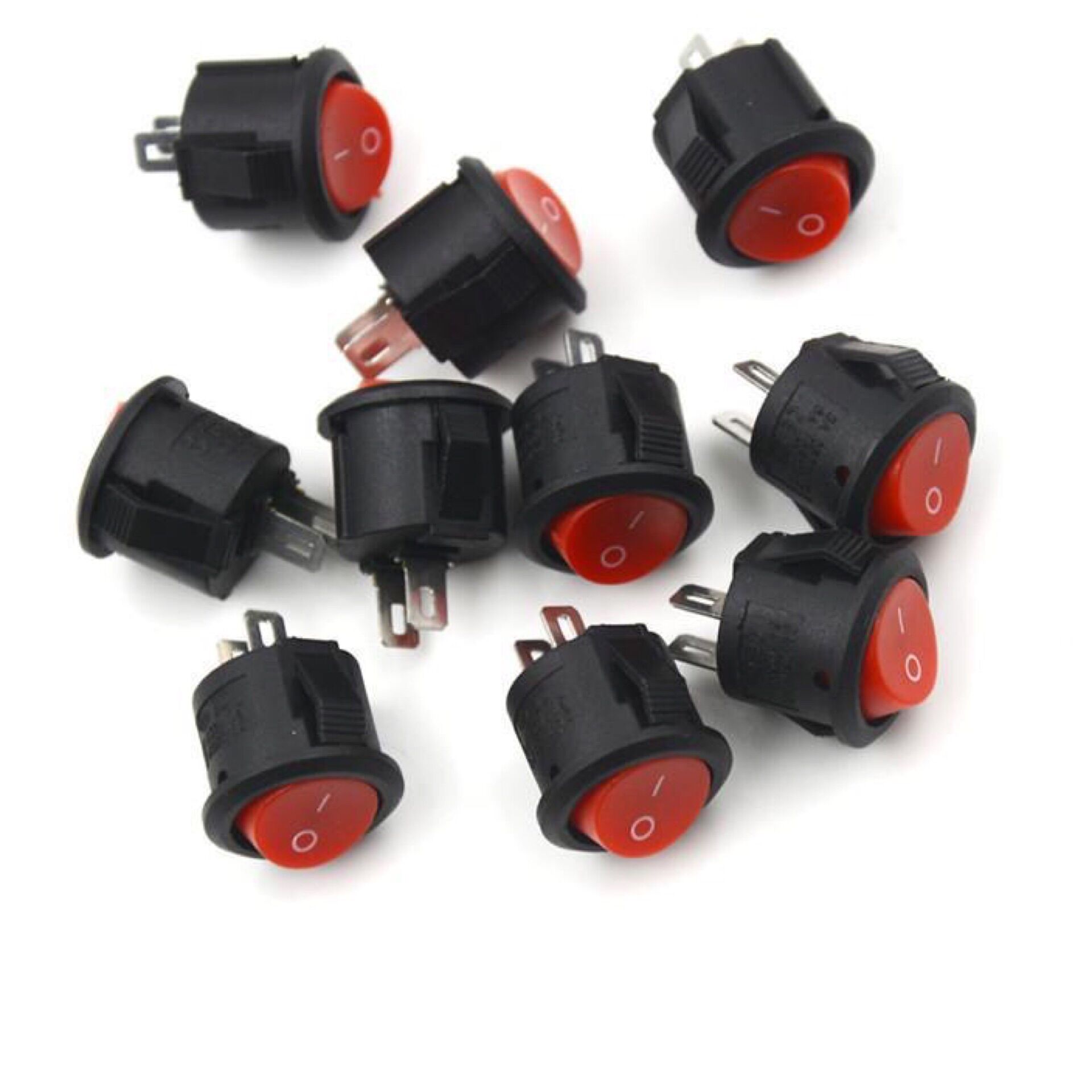 Công Tắc Tròn 2 Chân On-Off 16mm 3a / 250v.