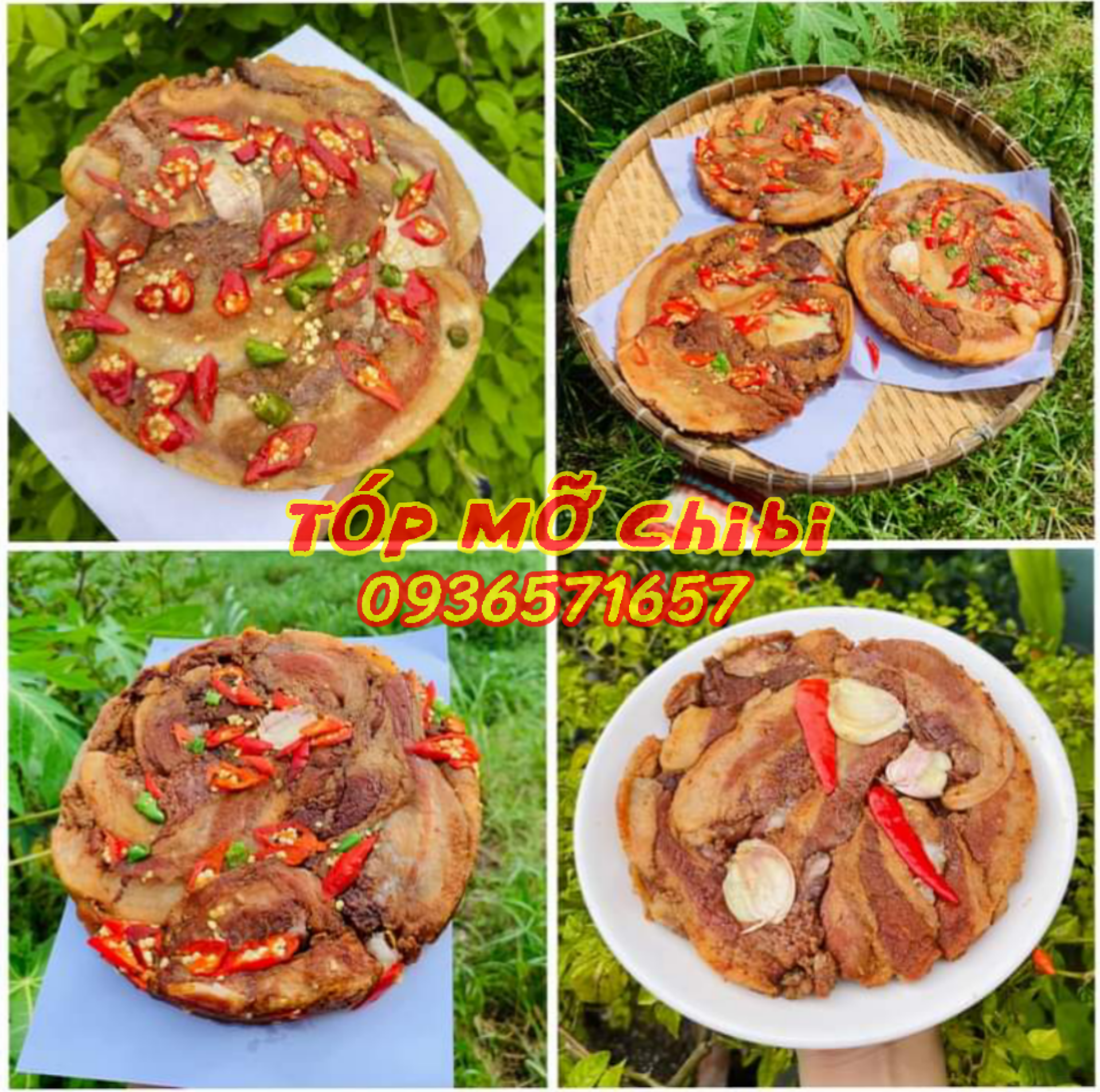 Tóp Mỡ dẻo thịt vị đậm đà vừa ăn (500gr)