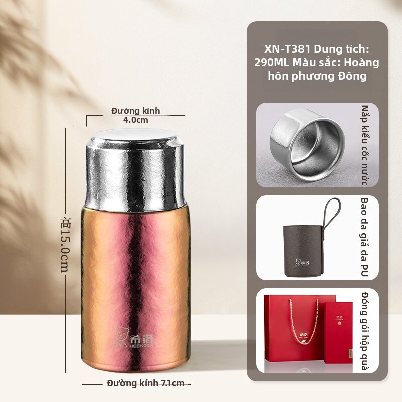 Pure Titanium High-End Thermal Cup - 6
