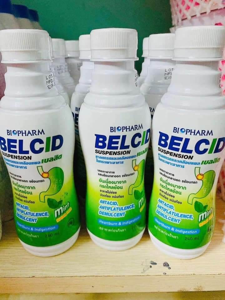 Chai Siro Dạ Dày Belcid Suspension Thái Lan 240Ml