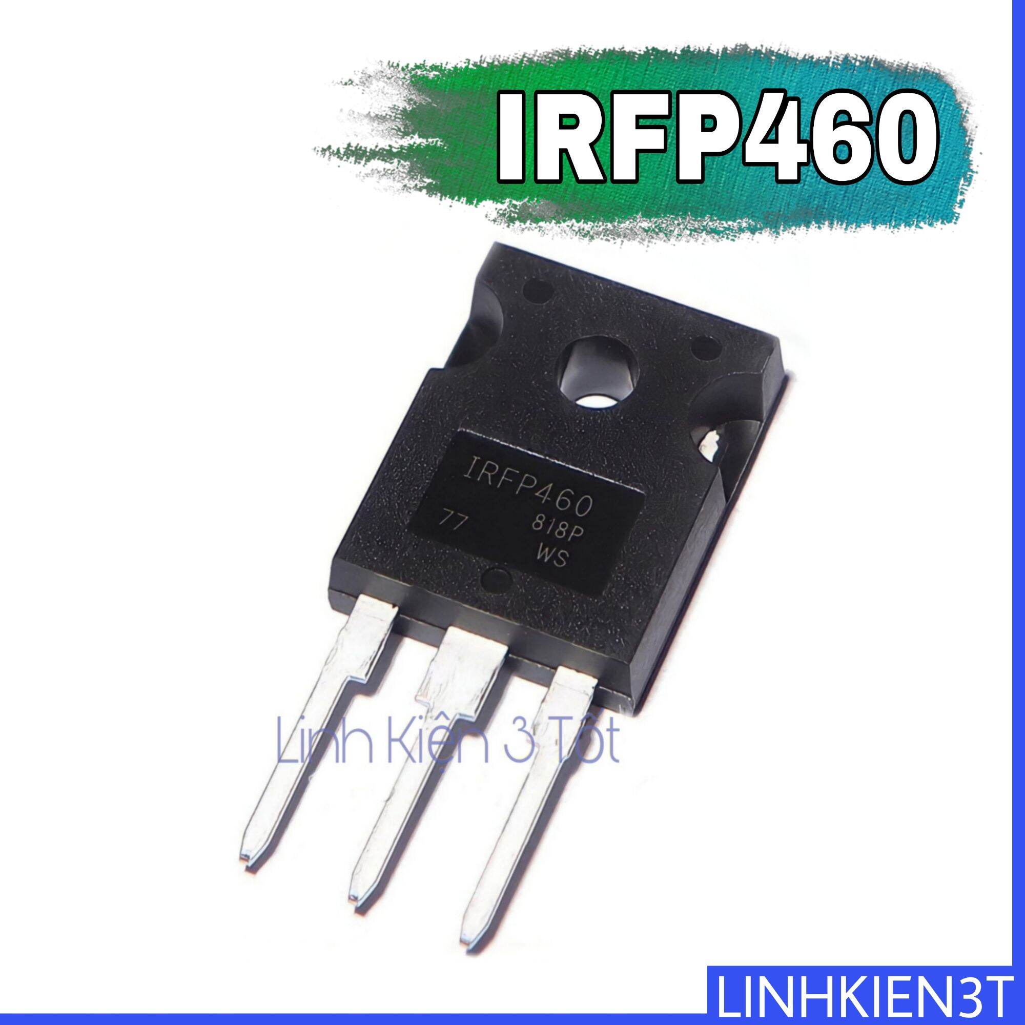 Transistor mosfet irfp460 20a 500v to-3p chính hãng