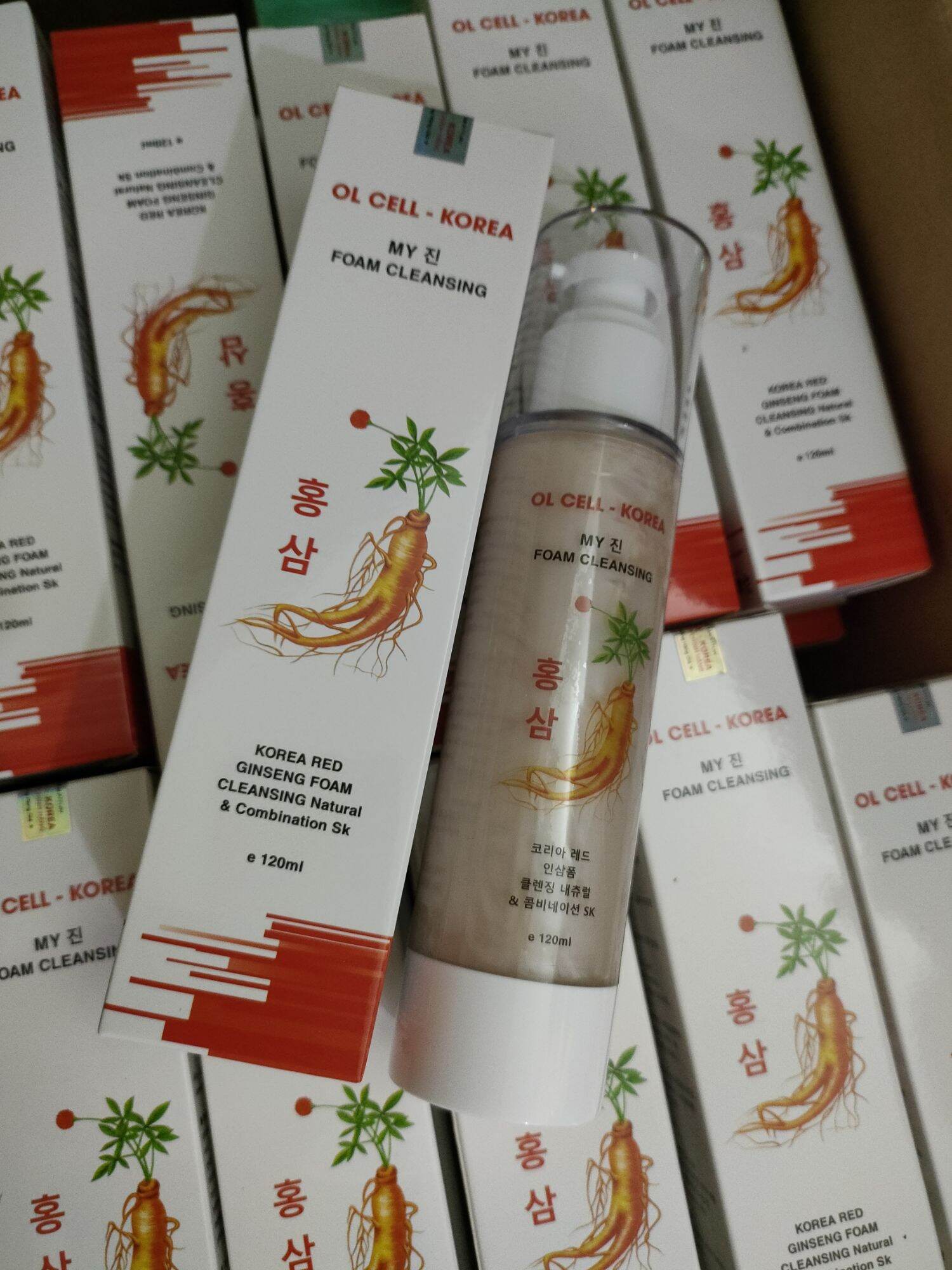 Ol cell-koera sữa rửa mặt trắng da xóa nám tàn nhang thâm mụn sạch sâu