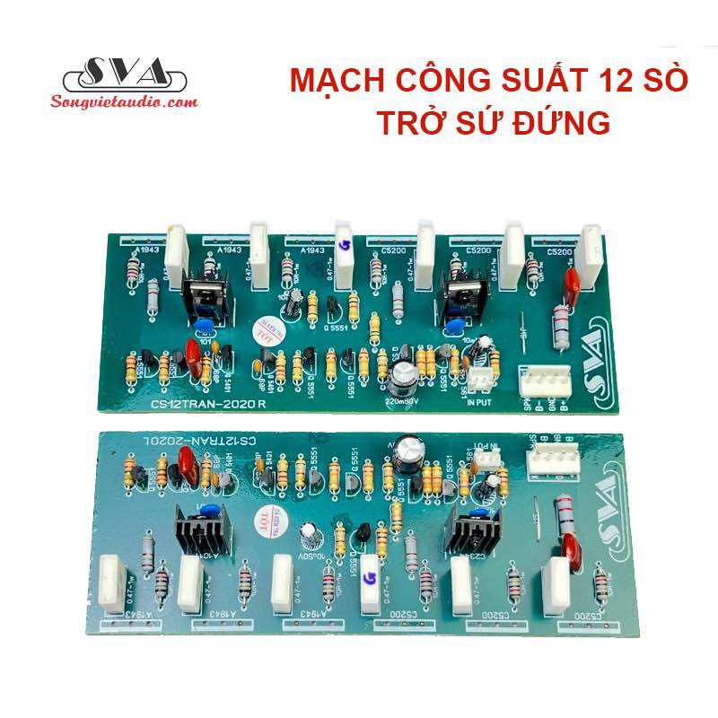 MẠCH CÔNG SUẤT 12 SÒ TRỞ SỨ ĐỨNG