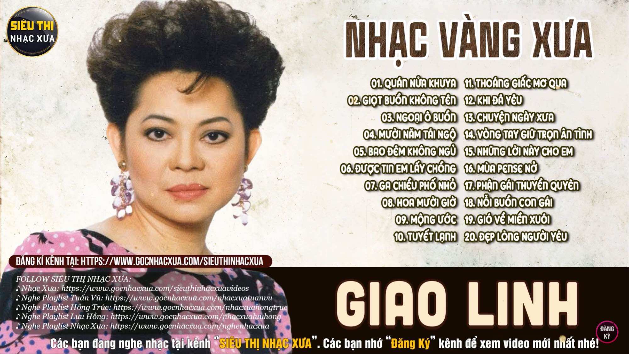 Băng cassette Nhạc Giao Linh xưa-1975