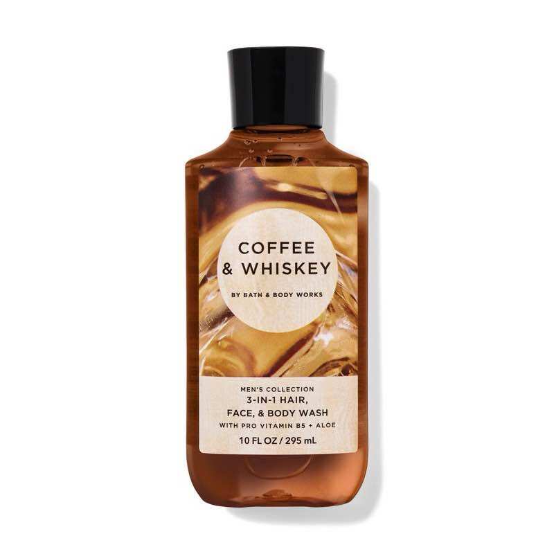 Sữa tắm và gội nam 3 trong 1 Coffee & Whiskey - Bath & Body Works (295ml)