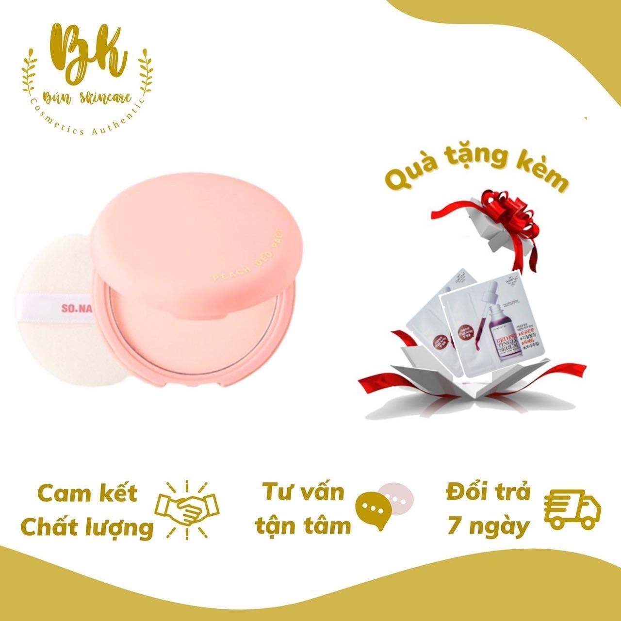 PHẤN NÁCH ĐÀO CHƯA HÔI NÁCH, KIỀM MỒ HÔI VÀ LÀM TRẮNG NÁCH.