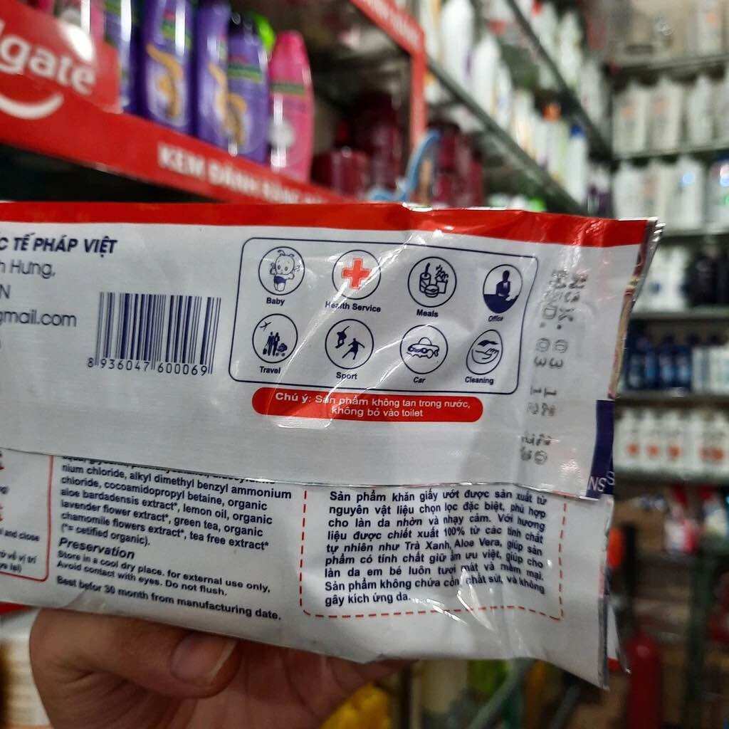 Khăn ướt Baby Wipes 80 tờ