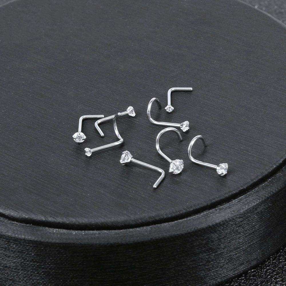 KHUYÊN CÁNH MŨI - Khuyên mũi đính đá cao cấp