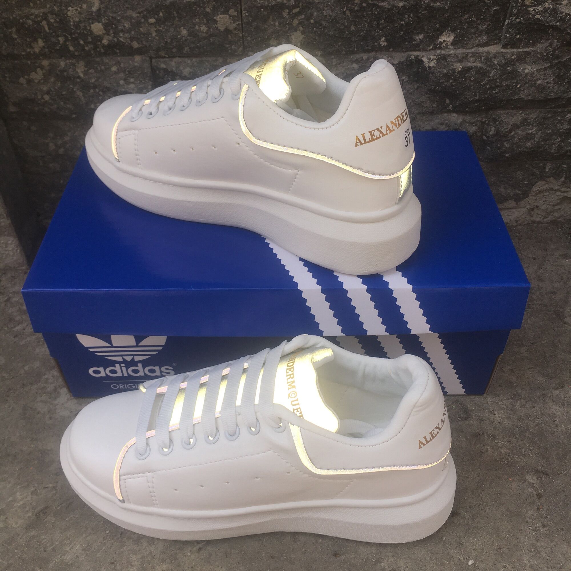 [HCM]Giày Queen gót nhung dây lụa nam nữ Fullbox - Ann Shoes
