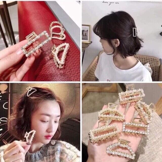 Sét 3 kẹp tóc Hàn quốc nữ