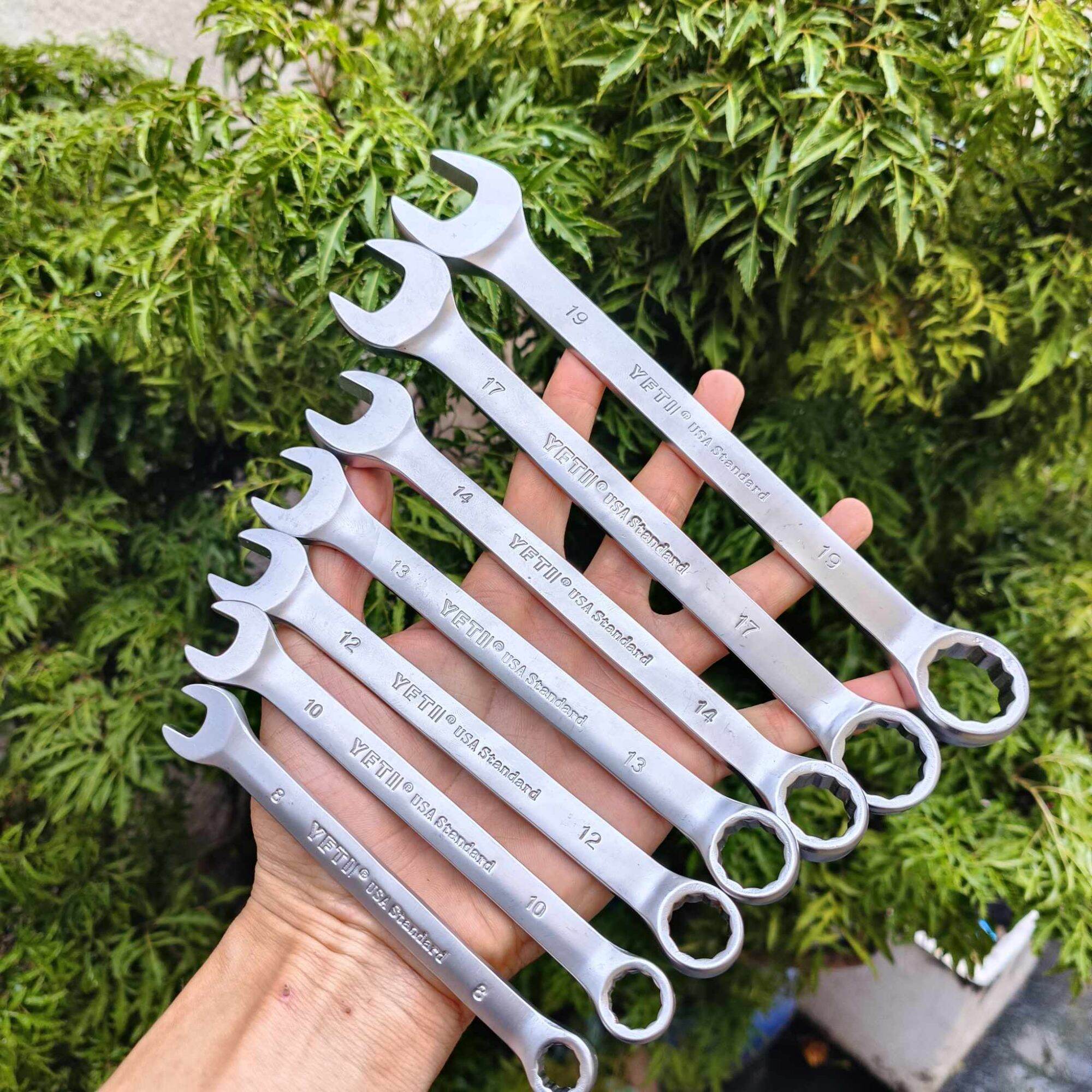 combo 7 cây cờ lê vòng miệng
