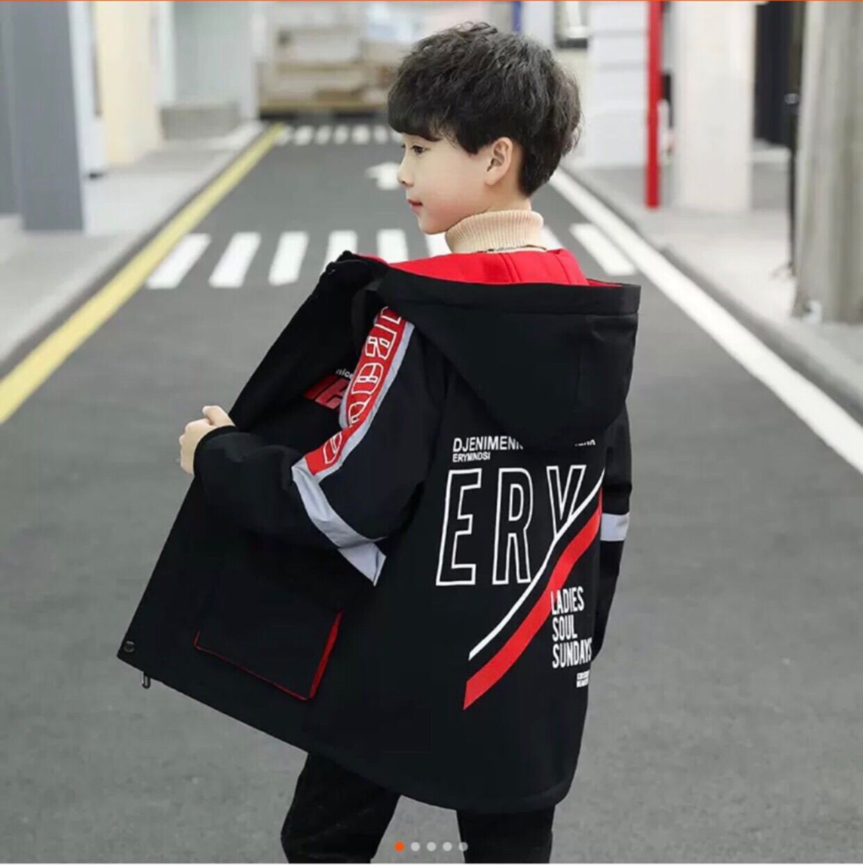 áo phao bé trai 25-30kg